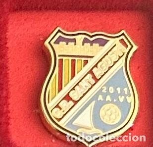 Coleccionismo deportivo: Pin de Futbol del Club Recreativo San Agustin Palma de Mallorca