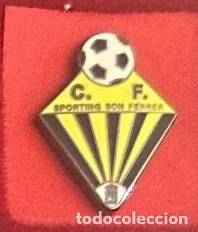 Collectionnisme sportif: Pin de Futbol del Club CF Sporting Son Ferrer Calvia Palma de Mallorca