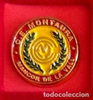 Collezionismo sportivo: Pin de Futbol del Club CE Montaura - Manacor de la Vall Palma de Mallorca