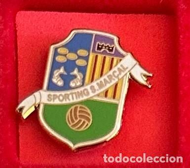 Sammelleidenschaft Sport: Pin de Futbol del Club CF Sporting Sant Mar&ccedil;al - Marratxi Palma de Mallorca