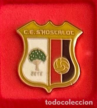 Colecionismo desportivo: Pin de Futbol del Club CE S&acute;hostalot - Calvia Palma de Mallorca