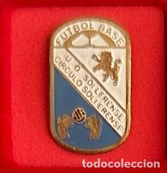 Colecionismo desportivo: Pin de Futbol del Club UD Sollerense Circulo Sollerense FB - Soller Palma de Mallorca