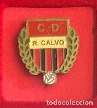 Colecionismo desportivo: Pin de Futbol del Club CD Relojeria Calvo Palma de Mallorca