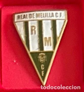 Collectionnisme sportif: Pin de Futbol del Club CF Real de Melilla
