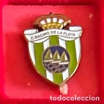 Colecionismo desportivo: Pin de Futbol del Club Racing de la Flota Murcia