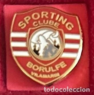 Collectionnisme sportif: Pin de futbol del Club Sporting Clube Borulfe Orense Ourense