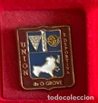 Collectionnisme sportif: Pin de futbol del Club UD O grove Pontevedra