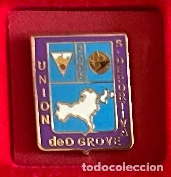 Collectionnisme sportif: Pin de futbol del Club UD O grove Pontevedra
