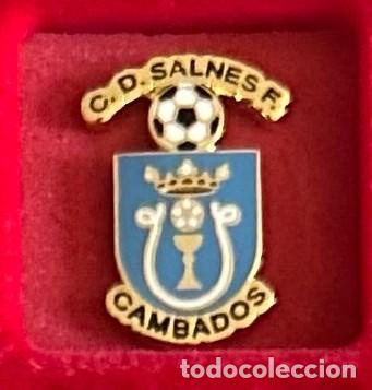 Collectionnisme sportif: Pin de futbol del Club CD Salnes Futbol Cambados - Pontevedra