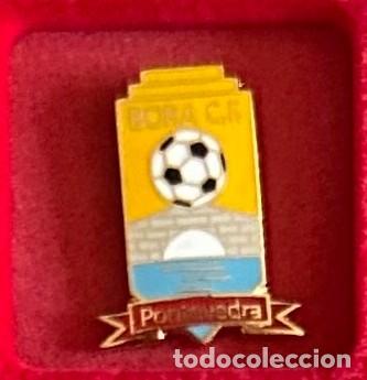 Collectionnisme sportif: Pin de futbol del Club Bora CF - Pontevedra