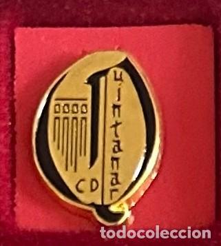 Collectionnisme sportif: Pin de futbol del Club CD Quintanar Palacio Segovia