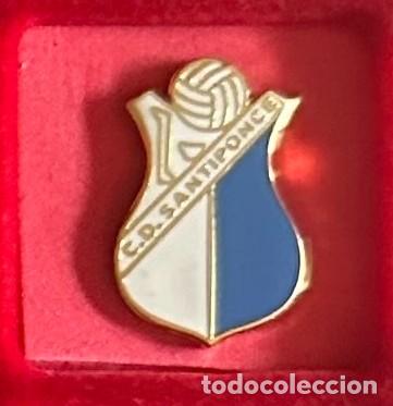 Sammelleidenschaft Sport: Pin de futbol del Club CD Santiponce Sevilla