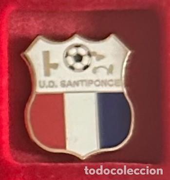 Sammelleidenschaft Sport: Pin de futbol del Club UD Santiponce Sevilla