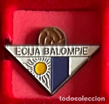 Sammelleidenschaft Sport: Pin de futbol del Club Ecija Balompie Sevilla