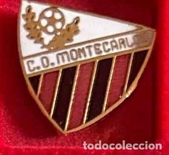 Sammelleidenschaft Sport: Pin de futbol del Club CD Montecarlo Sevilla