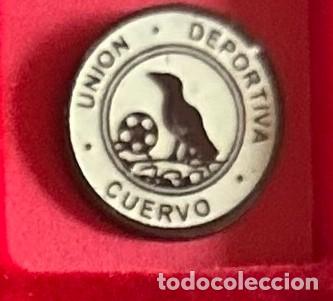 Collectionnisme sportif: Pin de futbol del Club UD Cuervo - EL Cuervo Sevilla