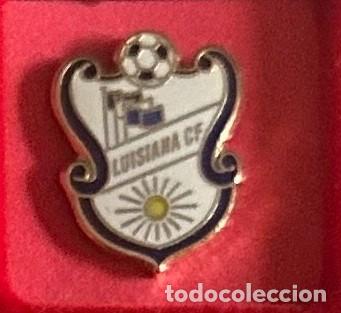 Sammelleidenschaft Sport: Pin de futbol del Club CF Luisiana Sevilla