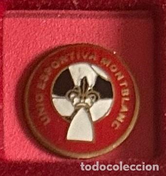 Collezionismo sportivo: Pin de futbol del Club UE Montblanc - Tarragona