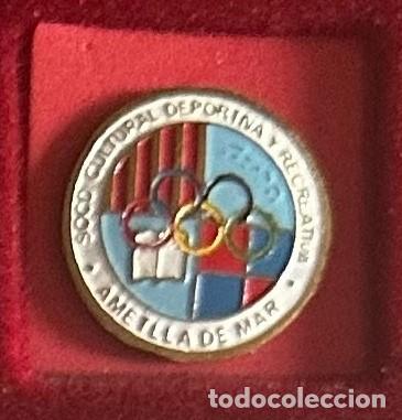 Collezionismo sportivo: Pin de futbol del Club SCDR Ametlla de Mar - Tarragona