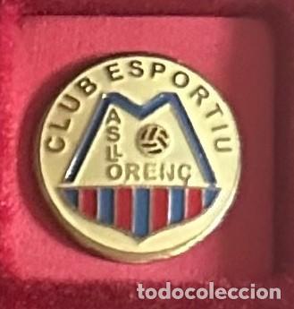 Collezionismo sportivo: Pin de futbol del Club CE Mas LLoren&ccedil; - Tarragona