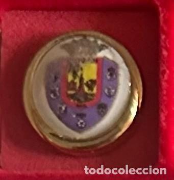 Sammelleidenschaft Sport: Pin de futbol del Club AD Laguna - San Cristobal de la Laguna - Santa Cruz de Tenerife