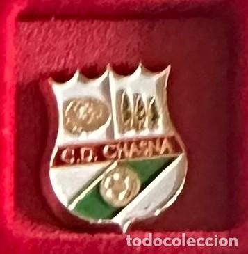Sammelleidenschaft Sport: Pin de futbol del Club CD Chasna - Villaflor - Santa Cruz de Tenerife