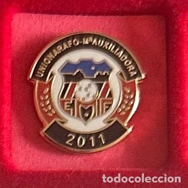 Sammelleidenschaft Sport: Pin de futbol del Club Union Arafo Maria Auxiliadora - Santa Cruz de Tenerife