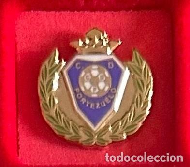 Collezionismo sportivo: Pin de futbol del Club CD Portezuelo - Tegueste - Santa Cruz de Tenerife