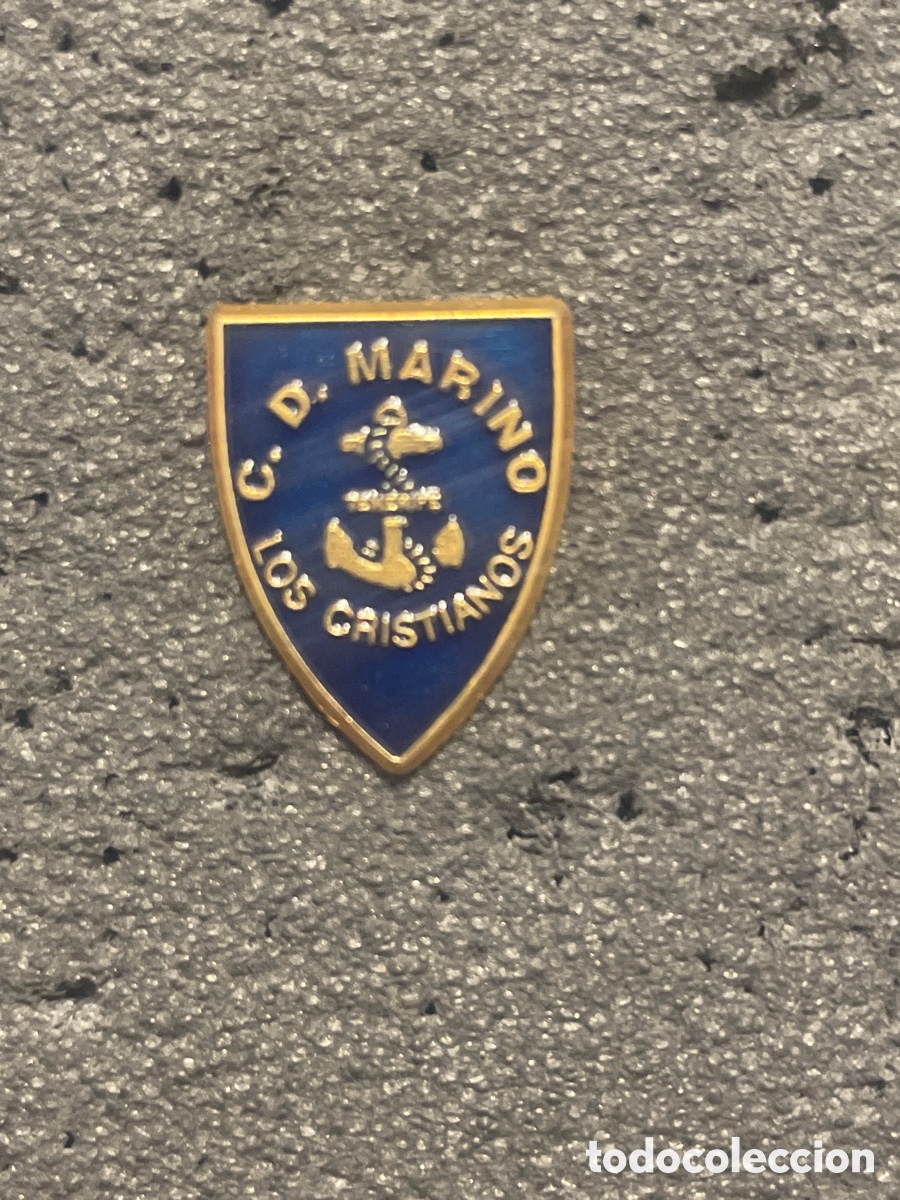 Collezionismo sportivo: Pin 119 C.D. MARINO - Los Cristianos (Tenerife)