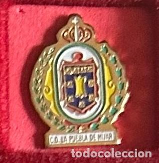 Collezionismo sportivo: Pin de futbol del Club CD La Puebla de Hijar - Teruel