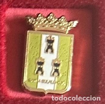 Collezionismo sportivo: Pin de futbol del Club CF Santa Eulalia - Teruel