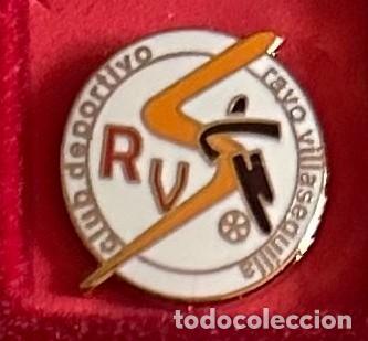 Collectionnisme sportif: Pin de futbol del Club CD Rayo Villasequilla - Villasequilla de Yepes - Toledo