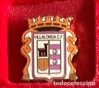 Collectionnisme sportif: Pin de futbol del Club CF Villalonga - Valencia