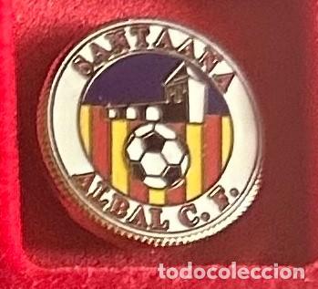 Collectionnisme sportif: Pin de futbol del Club CF SanTa Ana Albal - Valencia
