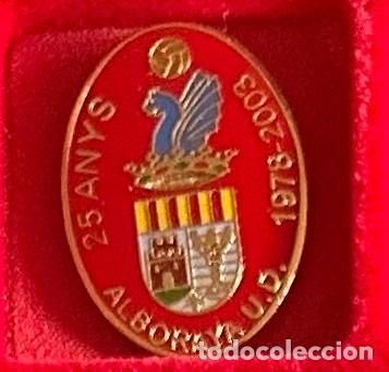 Collectionnisme sportif: Pin de futbol del Club UD Alboraya - Valencia