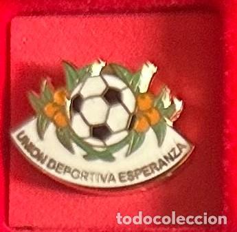 Collectionnisme sportif: Pin de futbol del Club UD Esperanza Eme Silla - Valencia