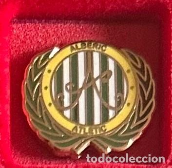 Collezionismo sportivo: Pin de futbol del Club CF Alberic Athletic - Valencia