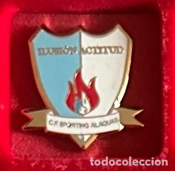 Collezionismo sportivo: Pin de futbol del Club CF Sporting Alacuas - Valencia