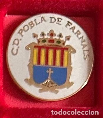 Collezionismo sportivo: Pin de futbol del Club UD Pobla de Farnals - Valencia