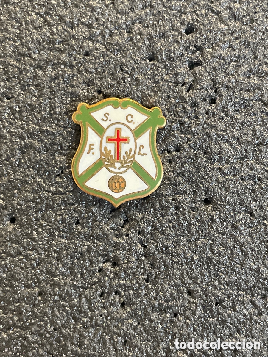 Collezionismo sportivo: Pin 154 SPORTING CLUB FUTBOL LAUREL - Santa Cruz de Tenerife (Tenerife)