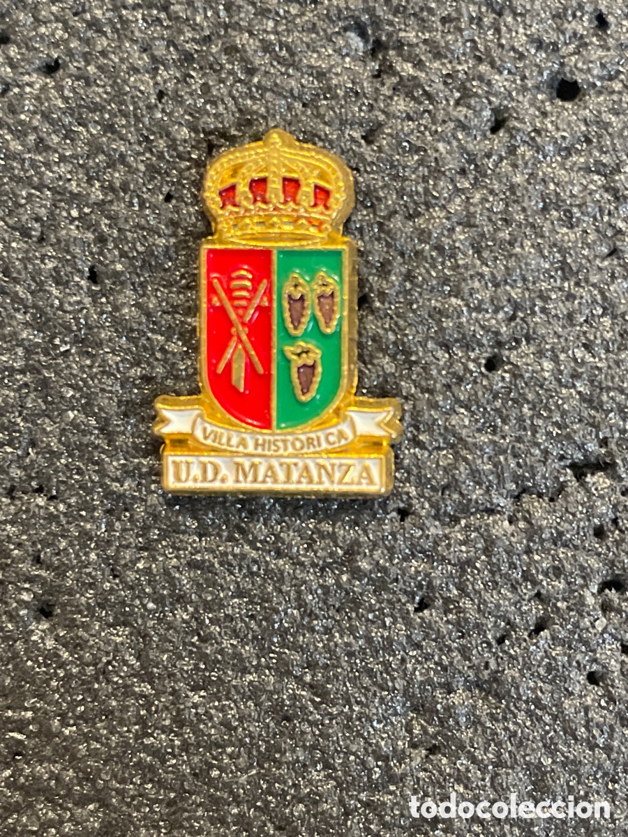 Sammelleidenschaft Sport: Pin 164 U.D.MATANZA - La Matanza de Acentejo (Tenerife)
