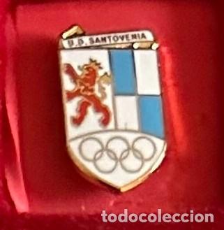 Collectionnisme sportif: Pin de futbol del Club UD Santovenia - Santovenia de Pisuerga Valladolid