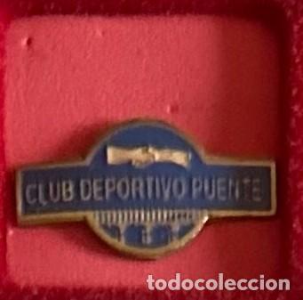 Collectionnisme sportif: Pin de futbol del Club CD Puente - Puente de Sanabria - Zamora