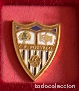 Collectionnisme sportif: Pin de futbol del Club Pozuelo CF - Pozuelo de Vitoriales - Zamora