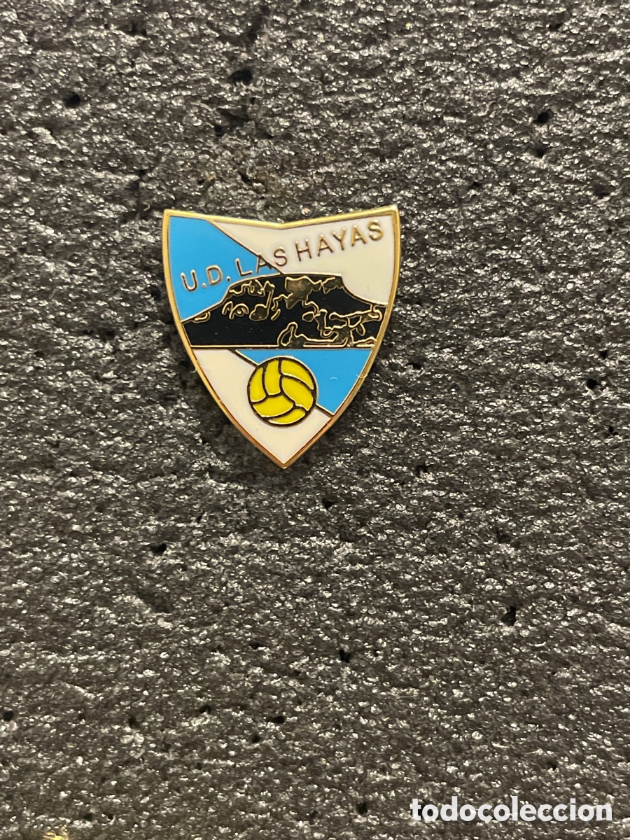 Collectionnisme sportif: Pin 212 U.D. LAS HAYAS - Vallehermoso (La Gomera)