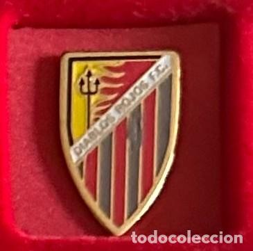 Collectionnisme sportif: Pin de futbol del Club Diablos Rojos FC Zaragoza