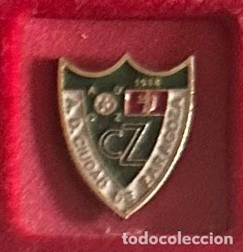 Collezionismo sportivo: Pin de futbol del Club AD Ciudad de Zaragoza