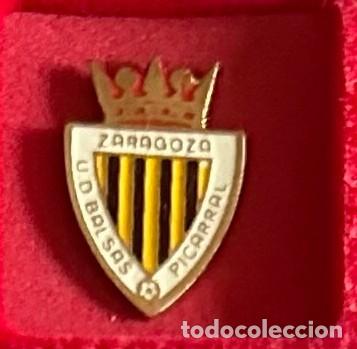 Collectionnisme sportif: Pin de futbol del Club UD Balsas Picarral Zaragoza