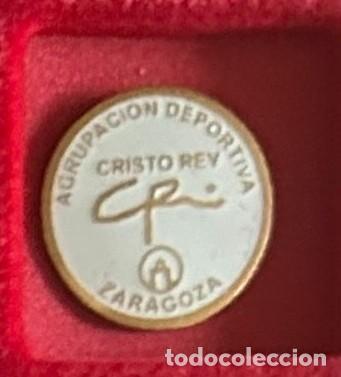 Collectionnisme sportif: Pin de futbol del AD Cristo Rey Zaragoza