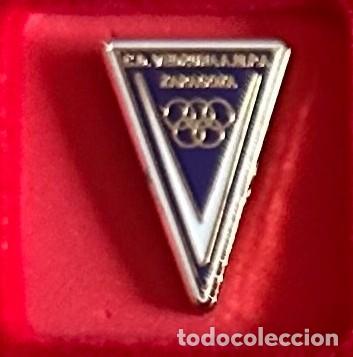 Collectionnisme sportif: Pin de futbol del Club CD Ampa Vedruna Zaragoza